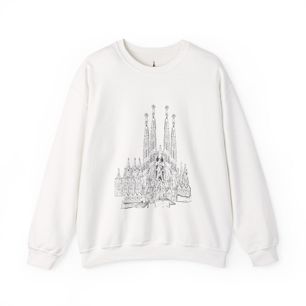 Spain Architectural Crewneck Sweatshirt