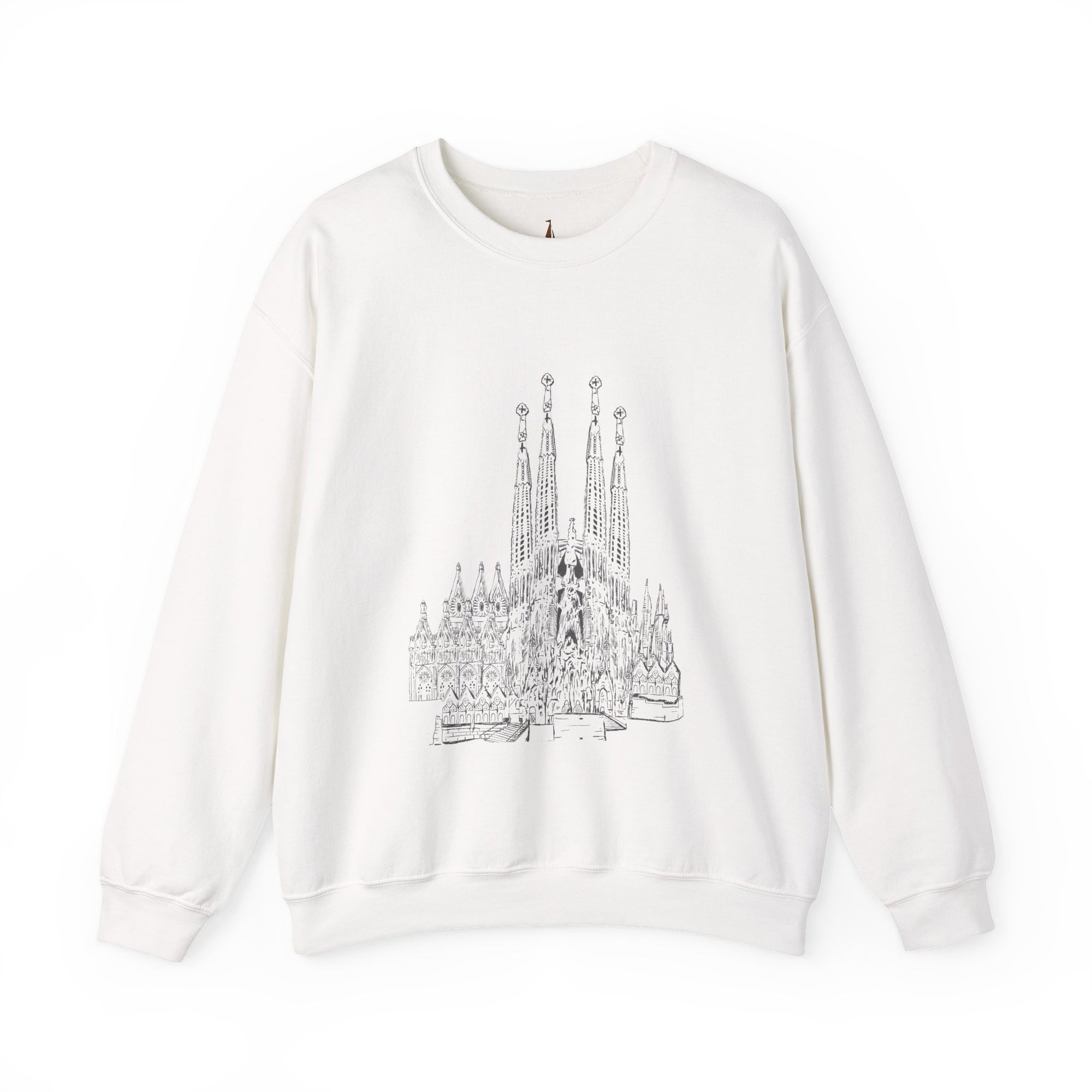 Spain Architectural Crewneck Sweatshirt