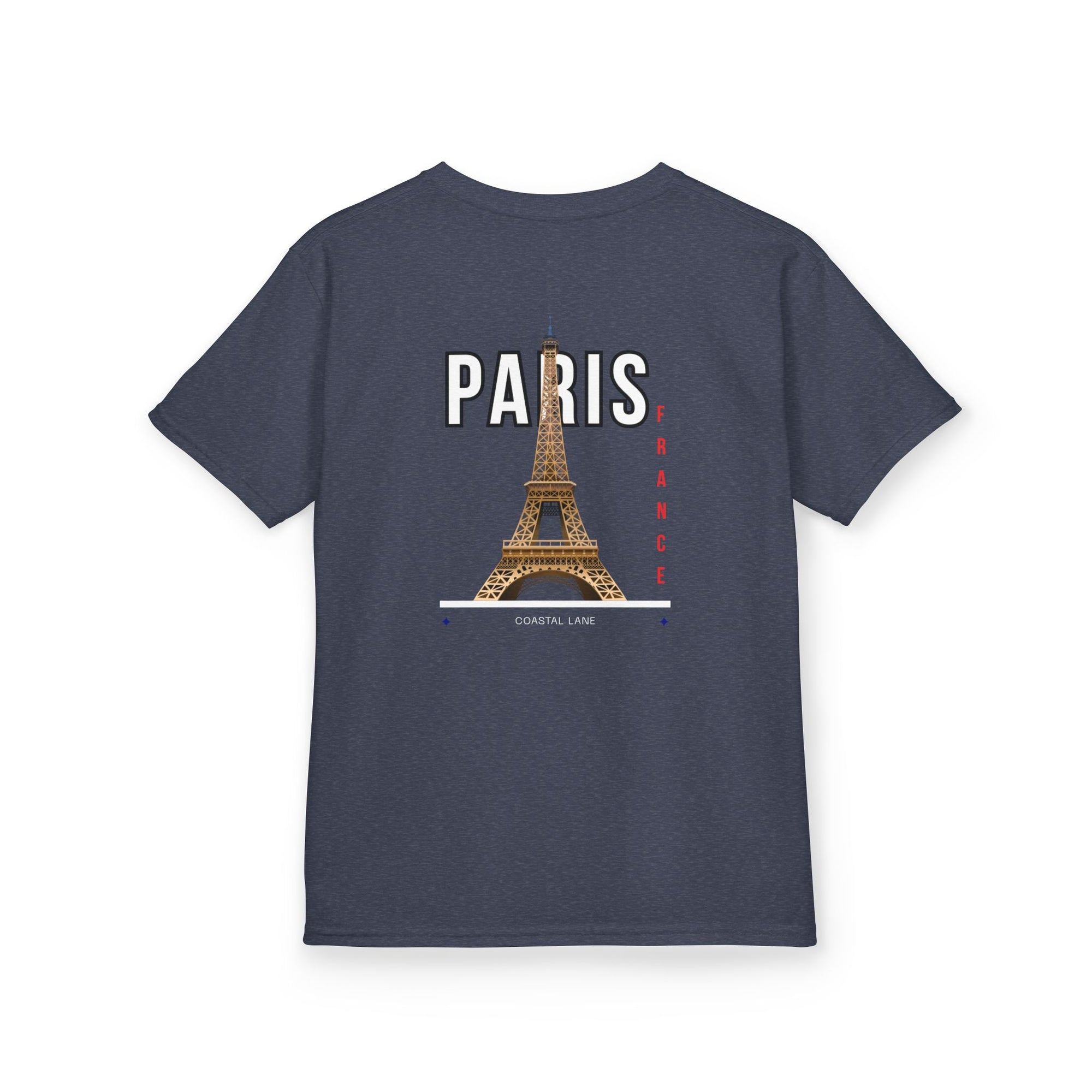Eiffel Tower Heavy Cotton Kids Tee