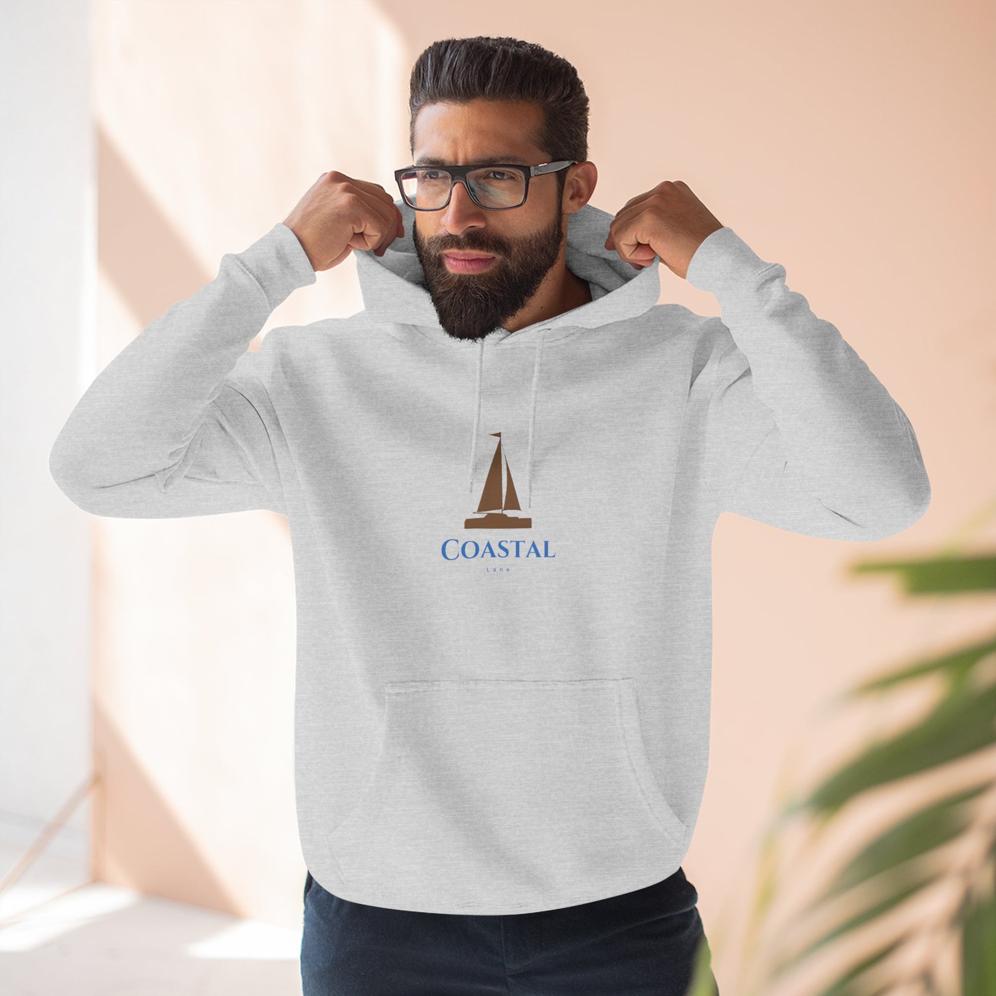 Dubai Graphic Three-Panel Fleece Hoodie