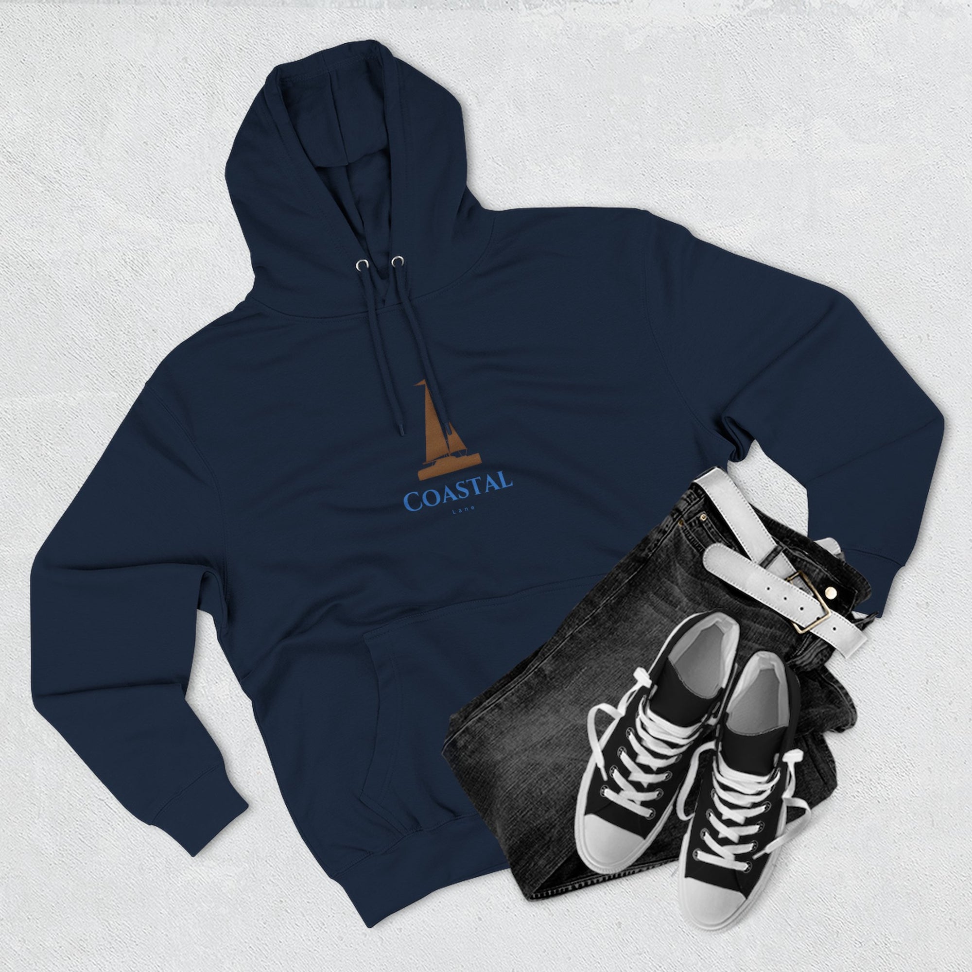 Dubai Graphic Three-Panel Fleece Hoodie