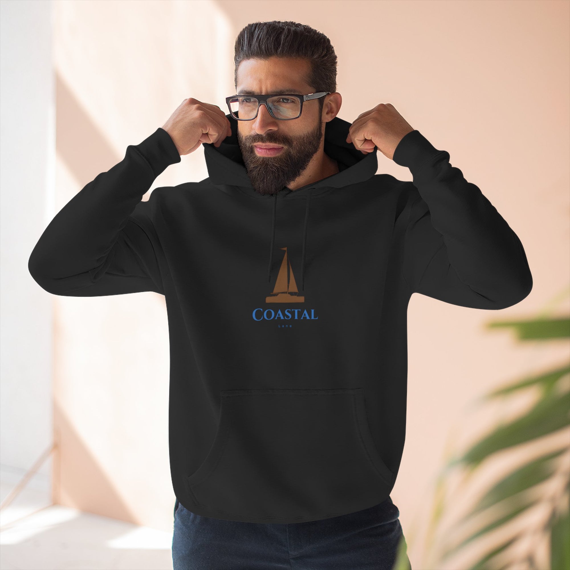Dubai Graphic Three-Panel Fleece Hoodie