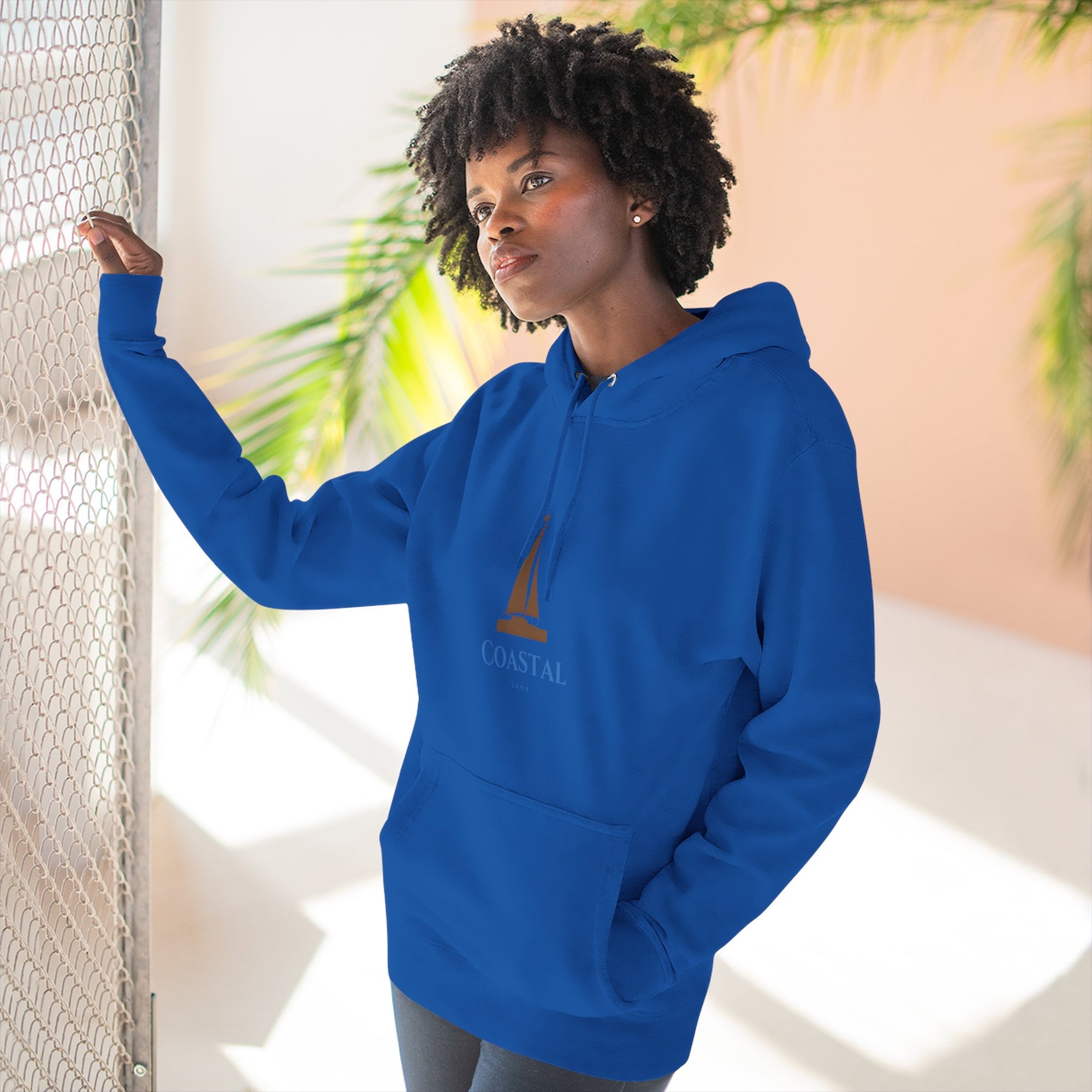 Dubai Graphic Three-Panel Fleece Hoodie