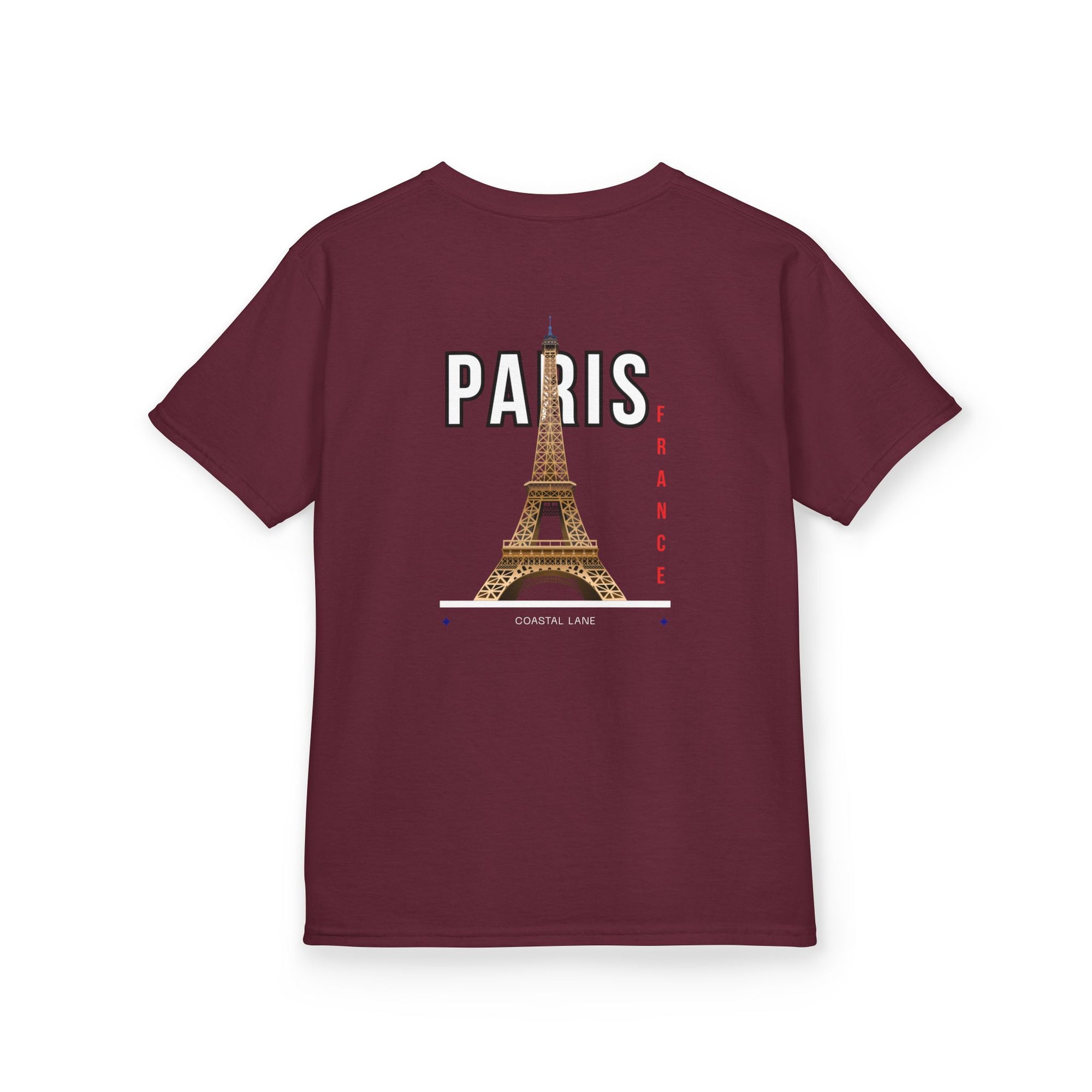 Eiffel Tower Heavy Cotton Kids Tee
