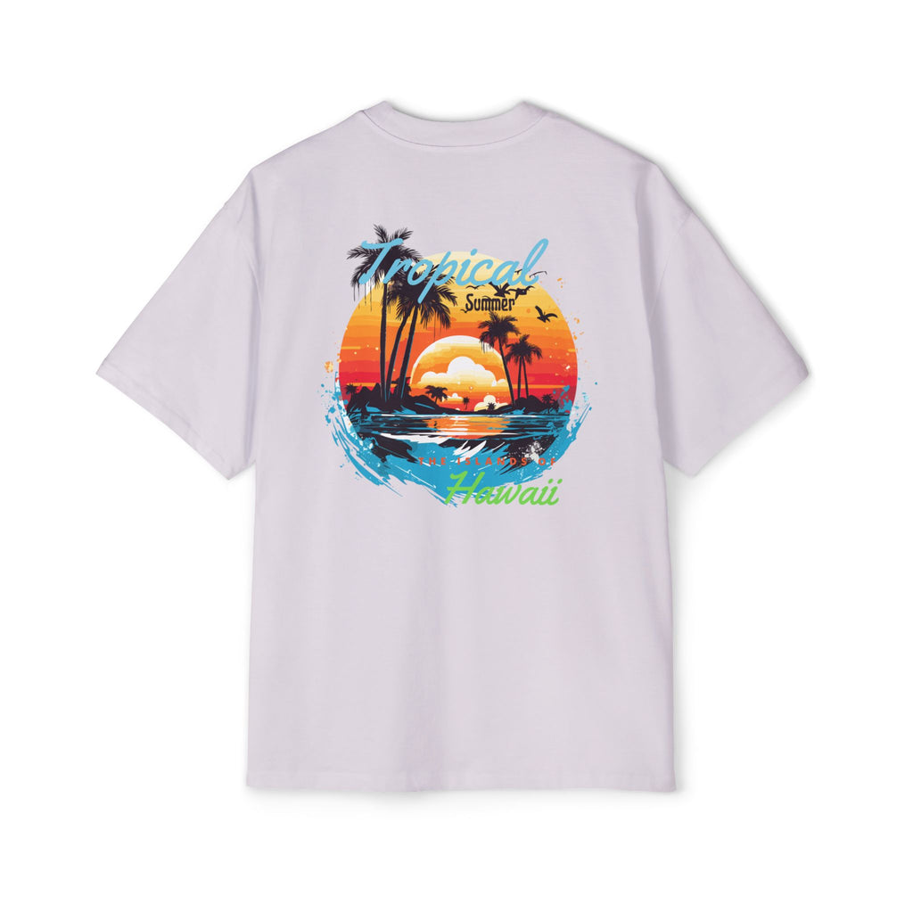 Tropical Graphic Oversized Tee
