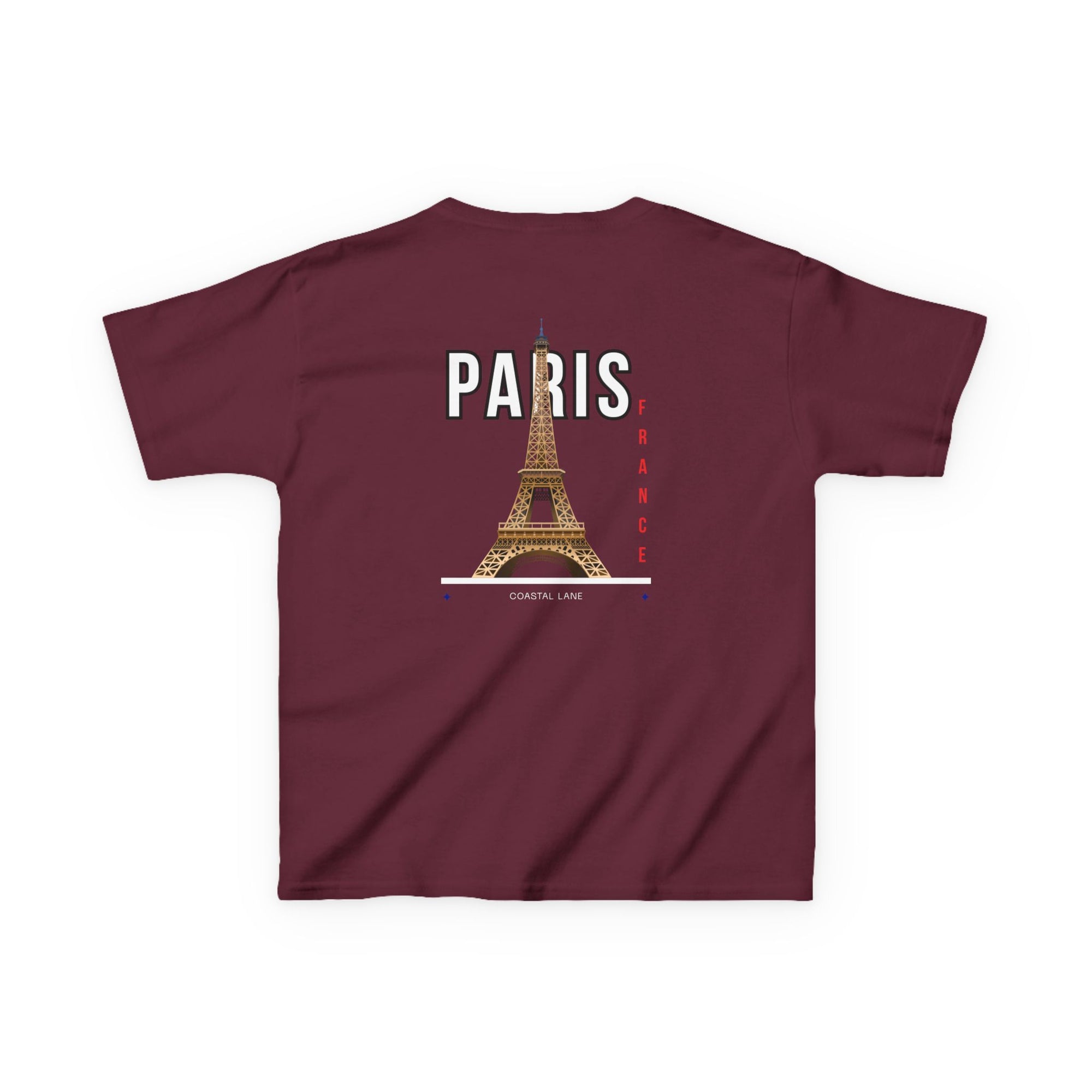 Eiffel Tower Heavy Cotton Kids Tee