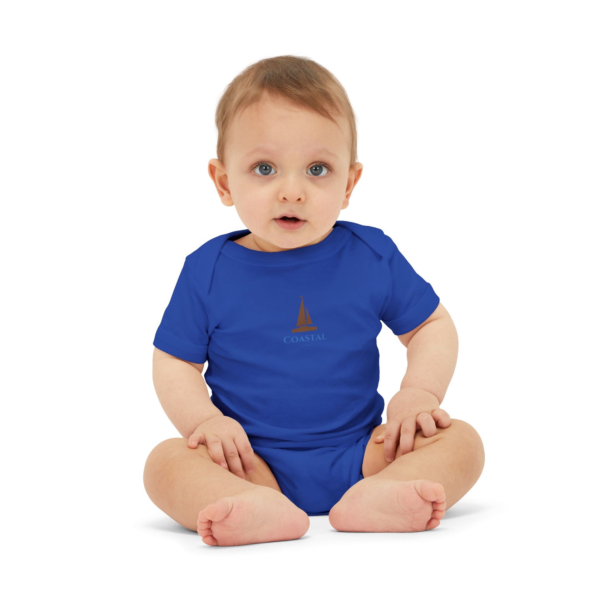 Nautical-Themed Infant Jersey One Piece