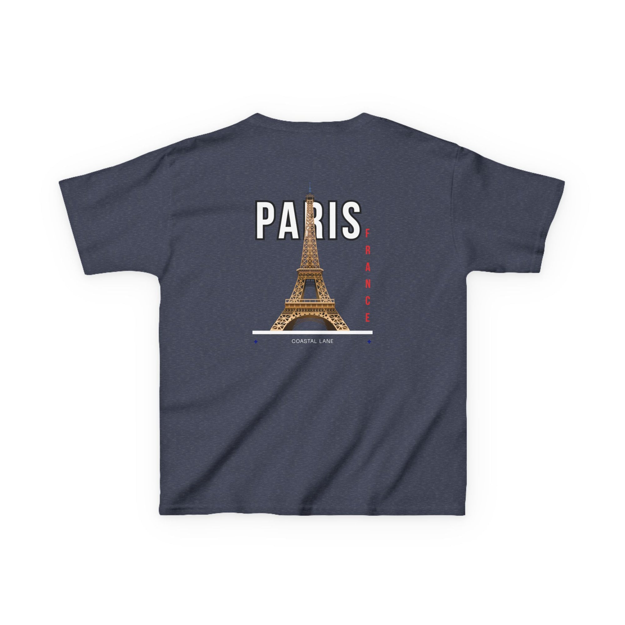Eiffel Tower Heavy Cotton Kids Tee