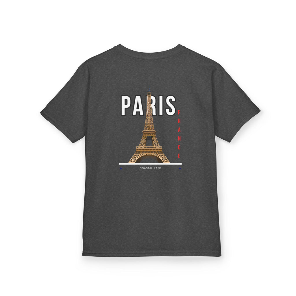 Eiffel Tower Heavy Cotton Kids Tee