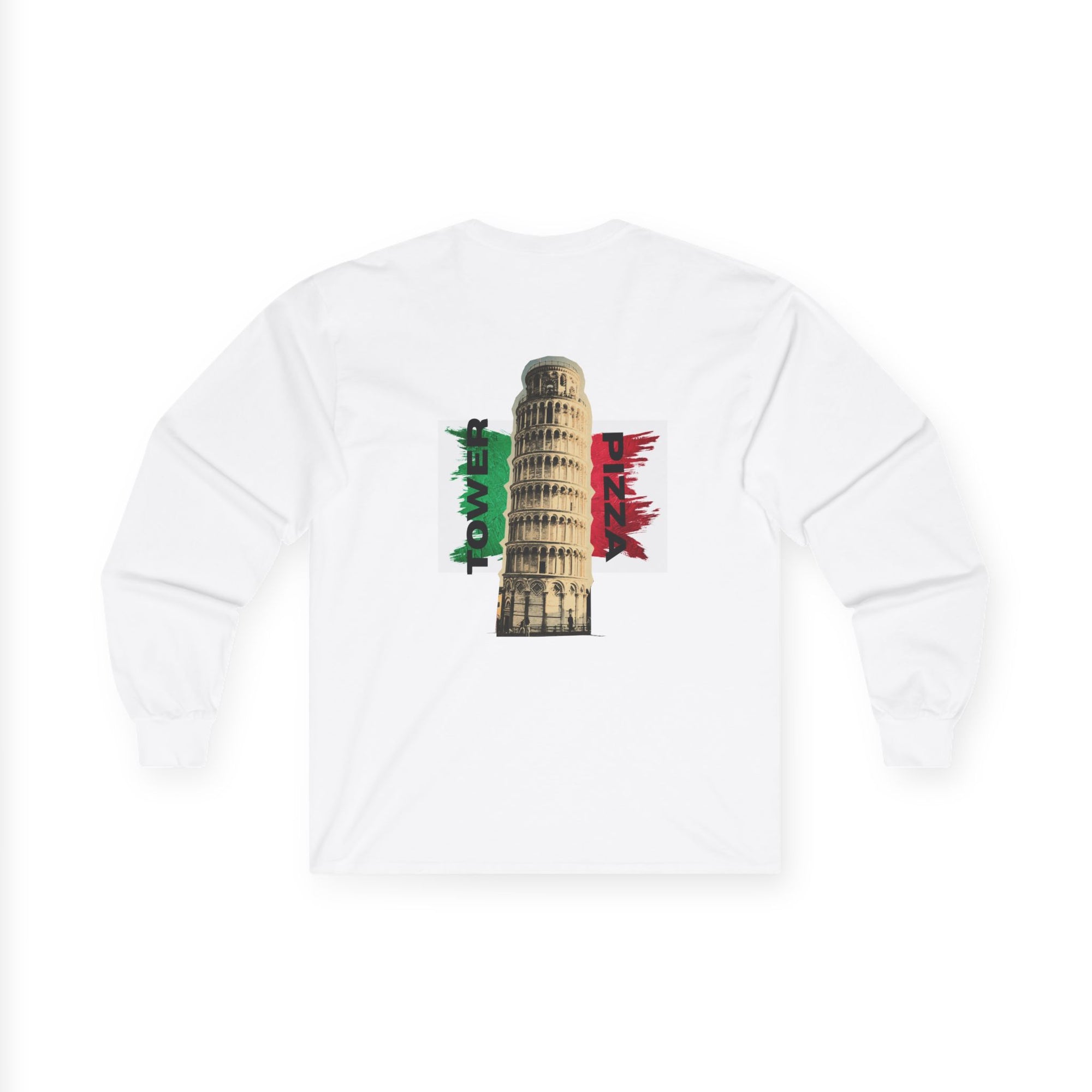Tower of Pizza Long Sleeve T-Shirt