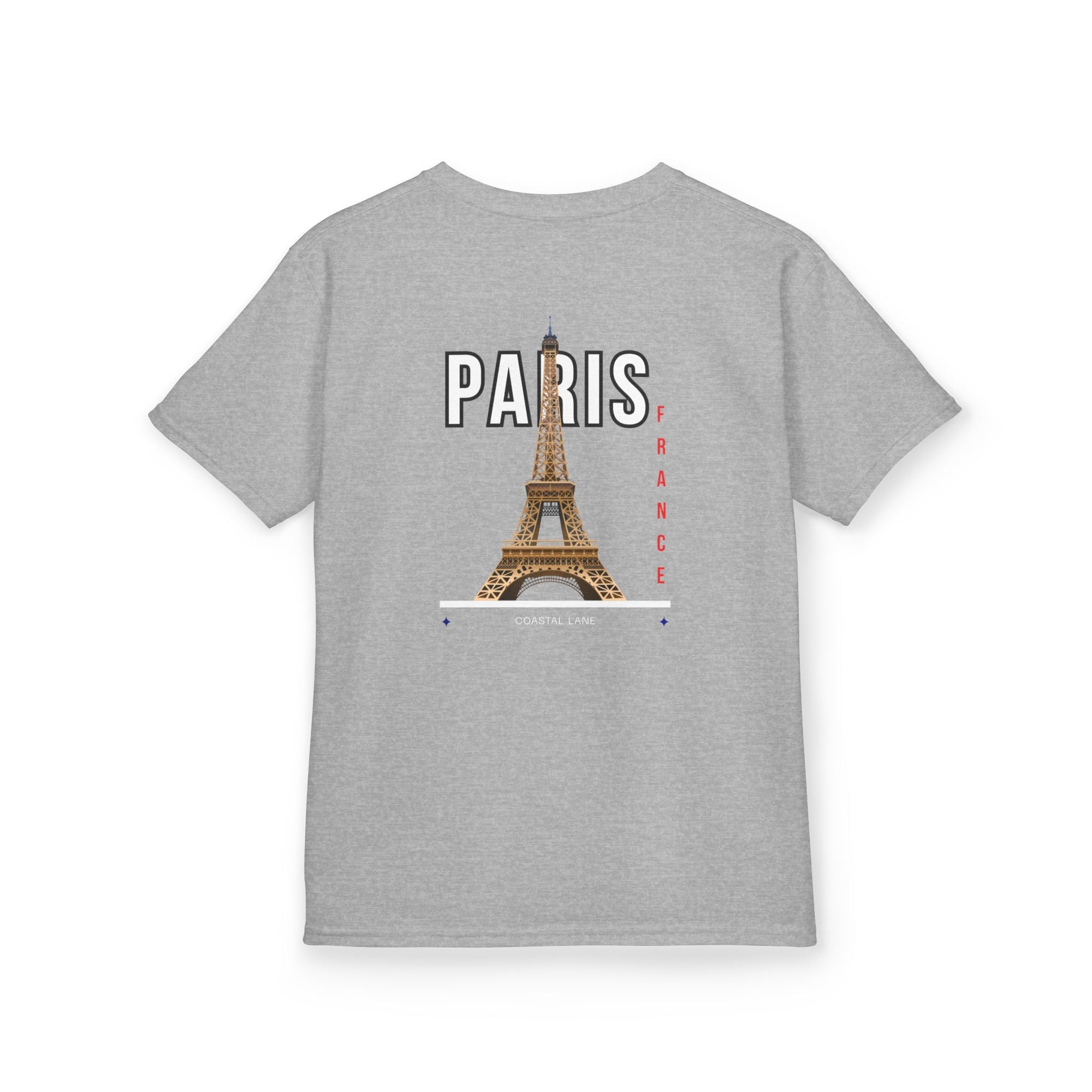 Eiffel Tower Heavy Cotton Kids Tee